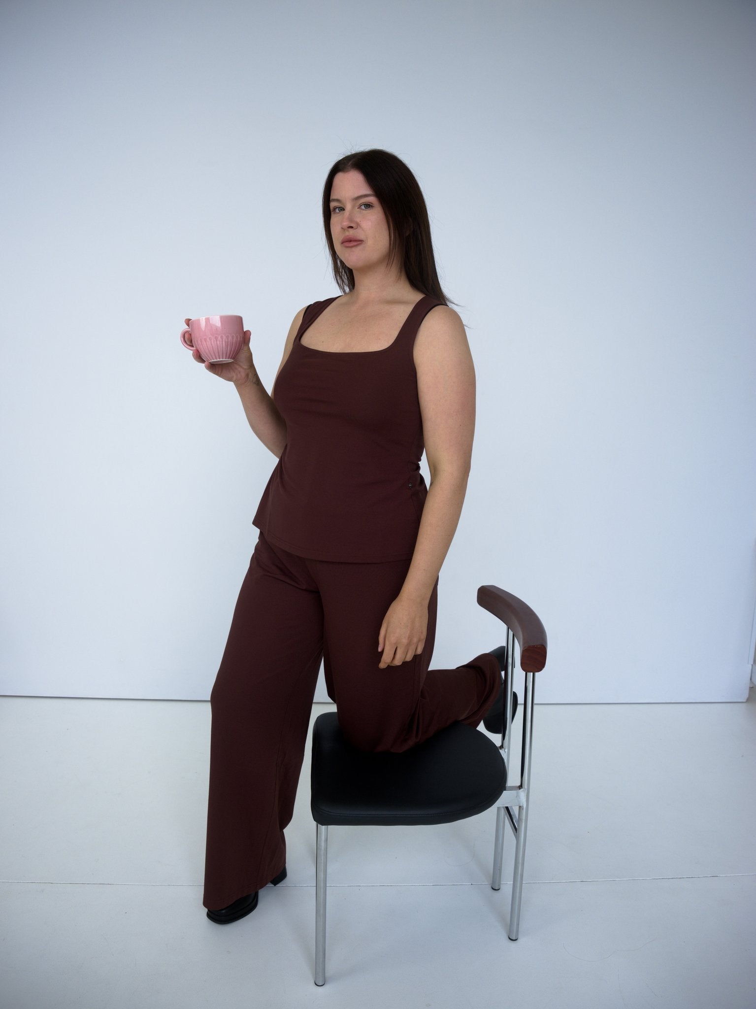 Ponte Roma Pant — Chocolate