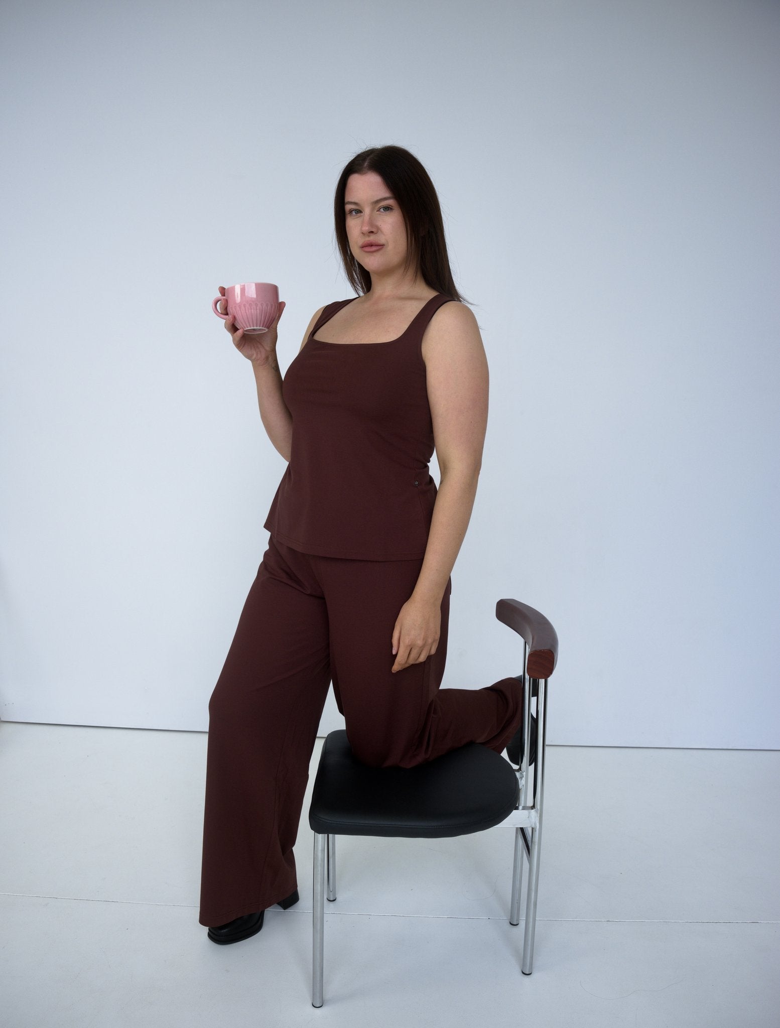 Ponte Roma Pant — Chocolate