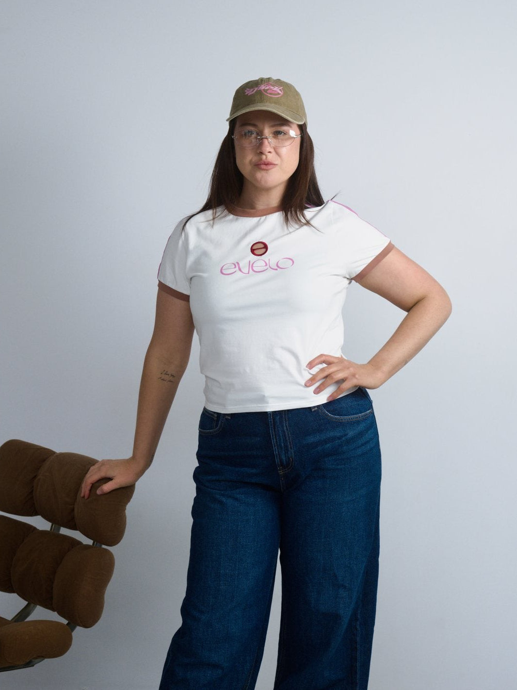 Retro Cut-Out Tee by EVELO