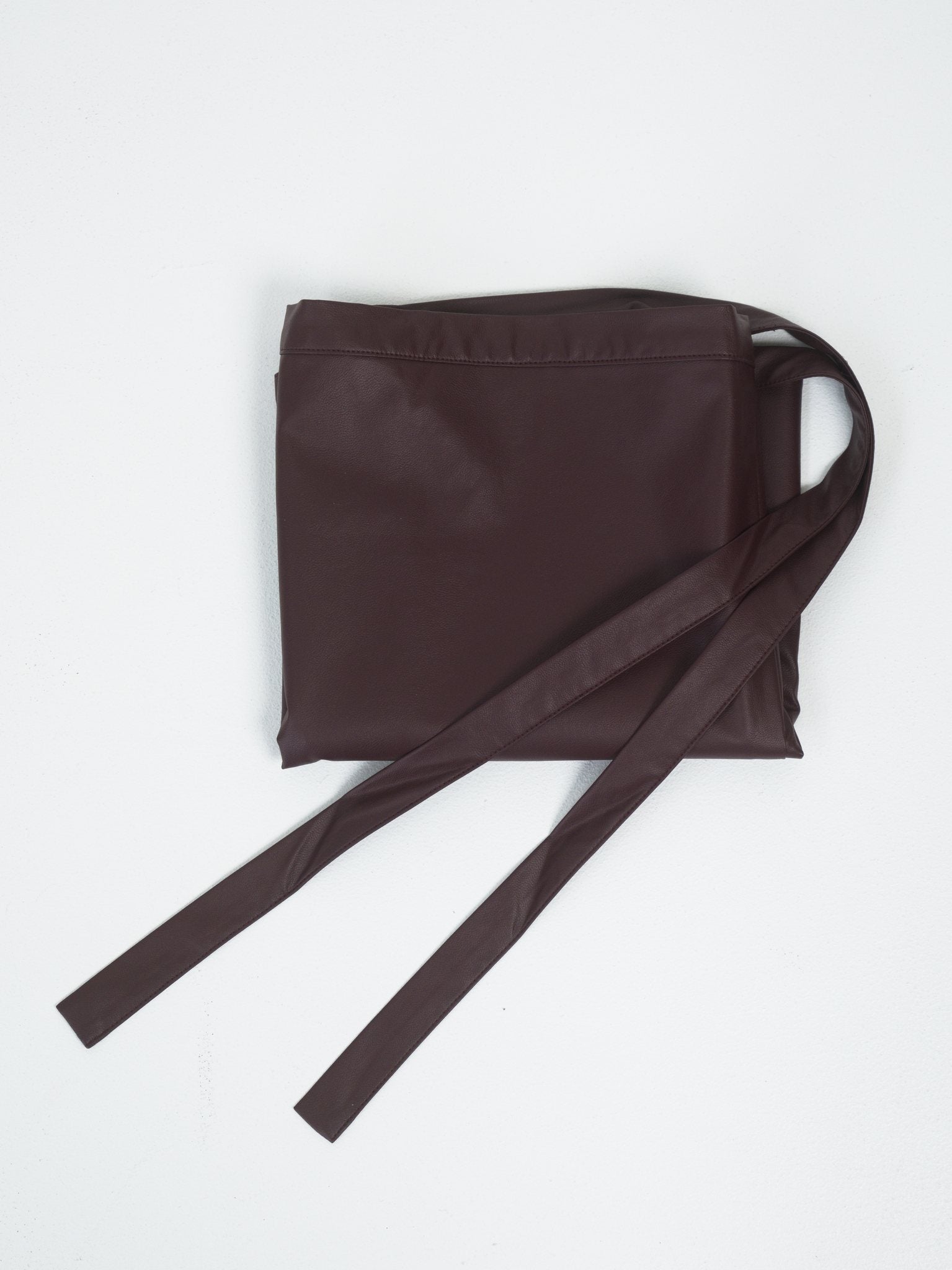 Apron Skirt — Chestnut Brown