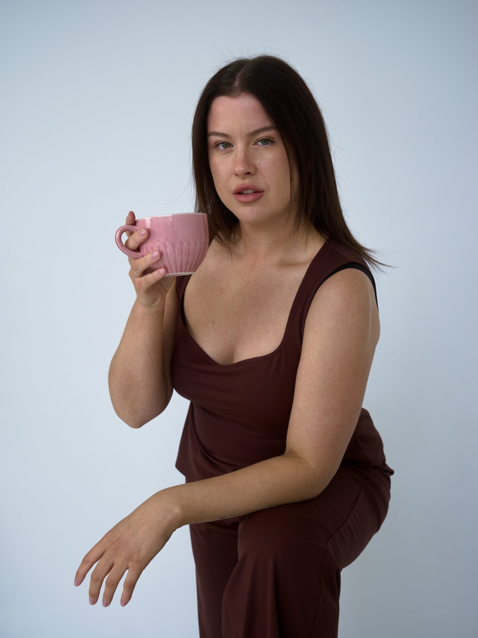 Ponte Roma Pant — Chocolate