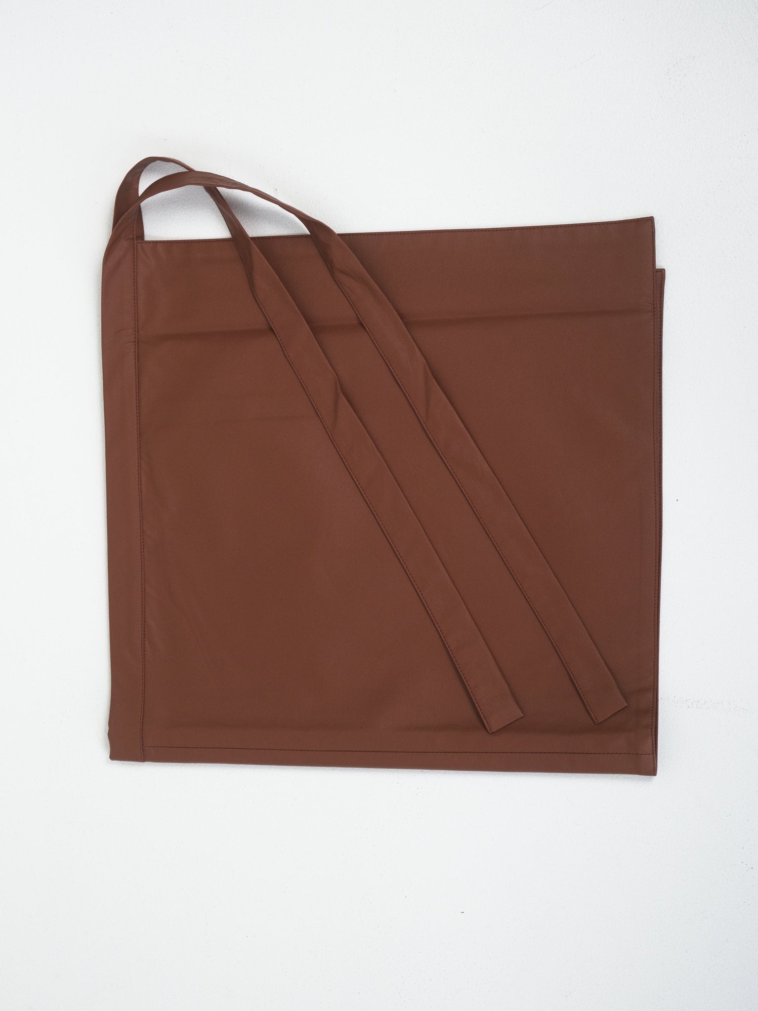 Apron Skirt — Chestnut Brown