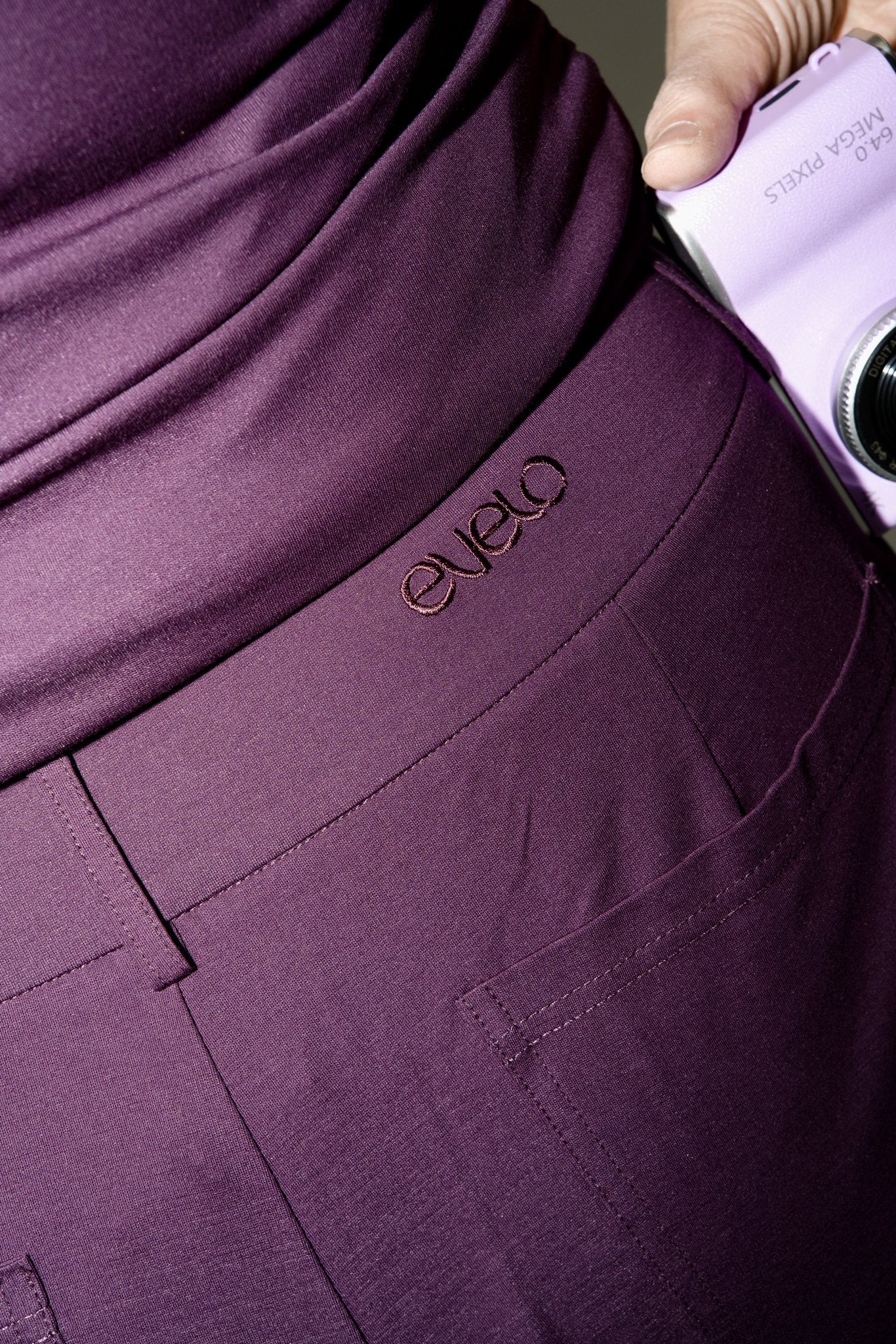 Ponte Roma Pant — Plum