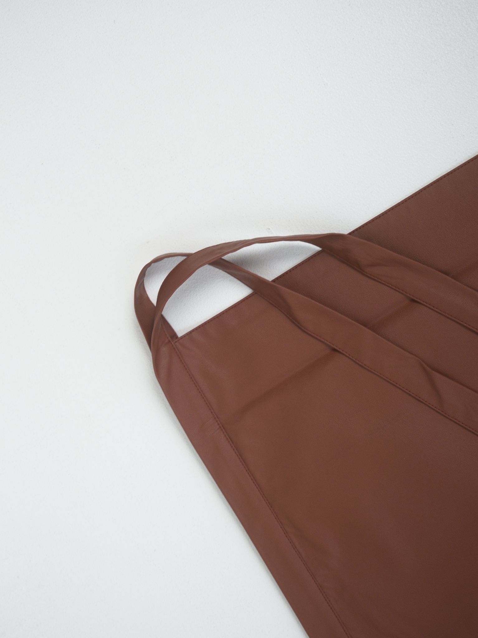 Apron Skirt — Chestnut Brown