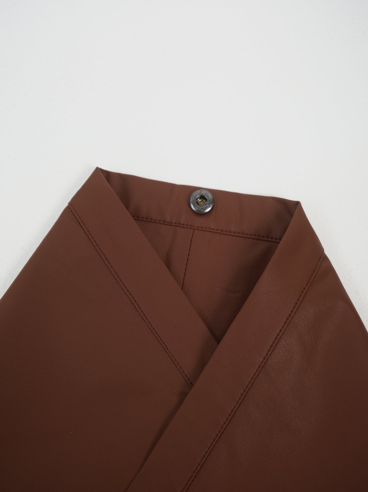 Apron Skirt — Chestnut Brown