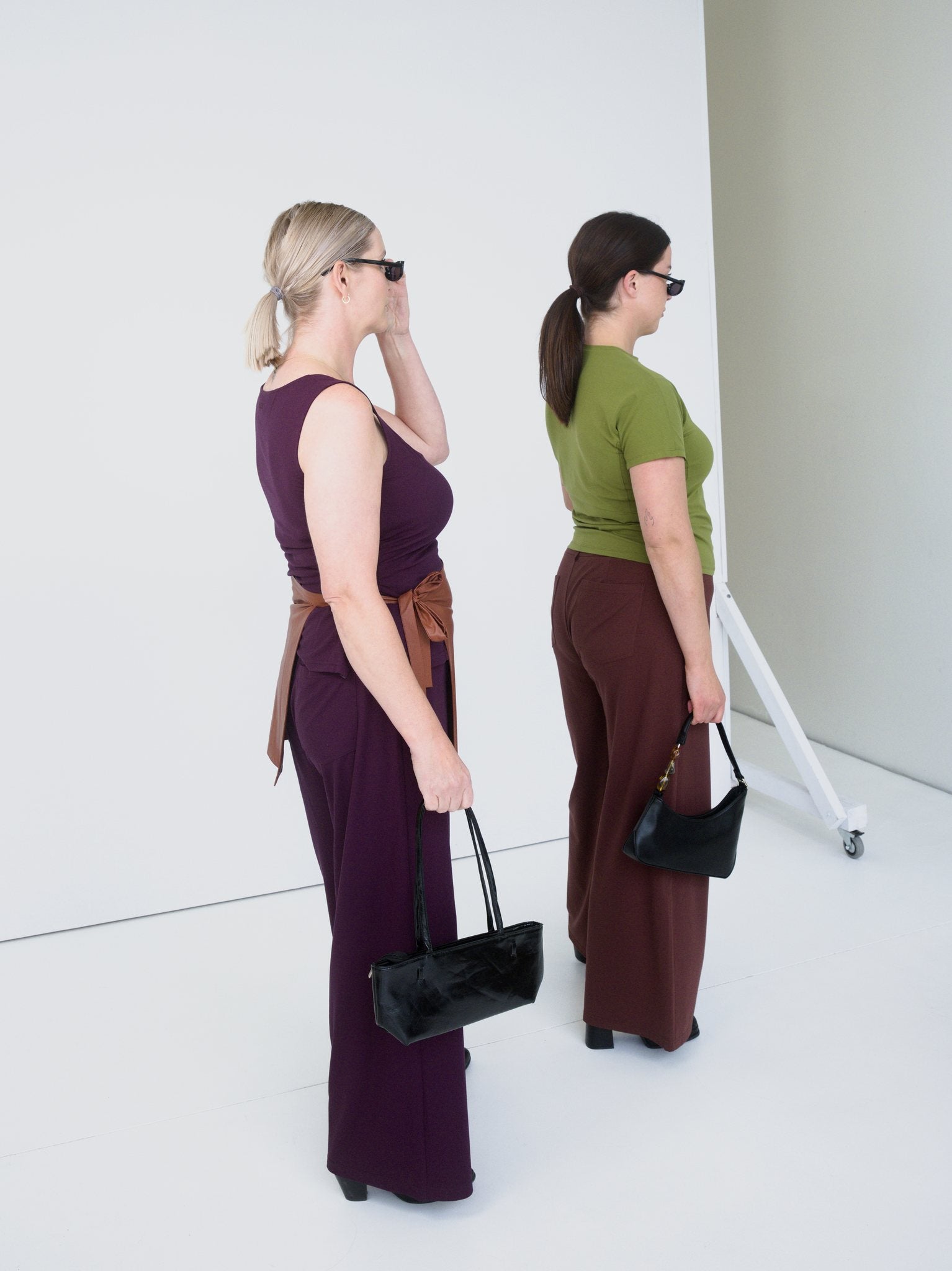 Apron Skirt — Chestnut Brown
