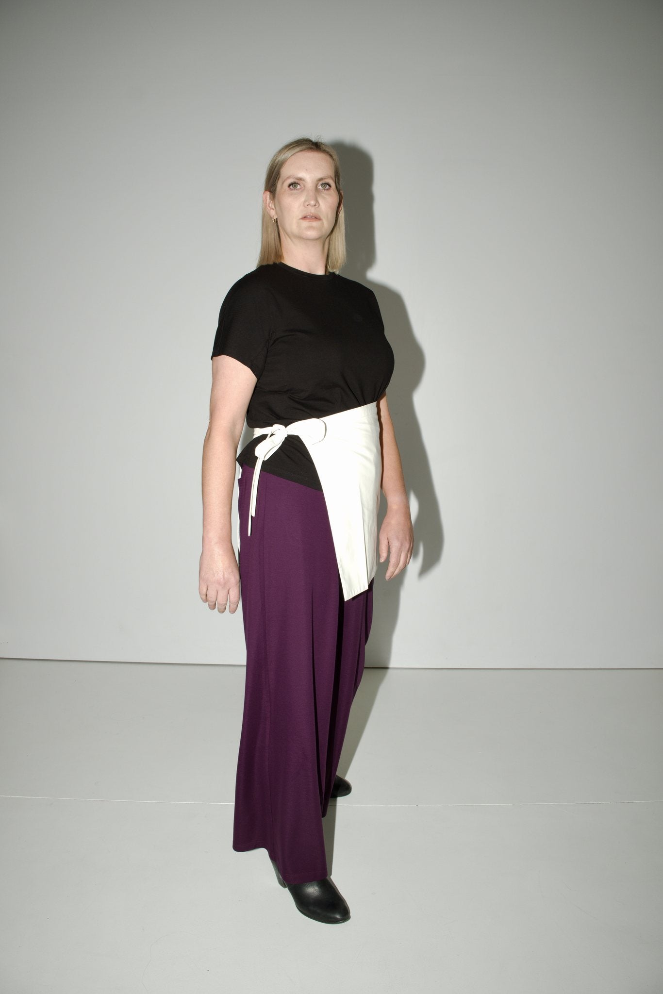 Apron Skirt — Coconut Cream