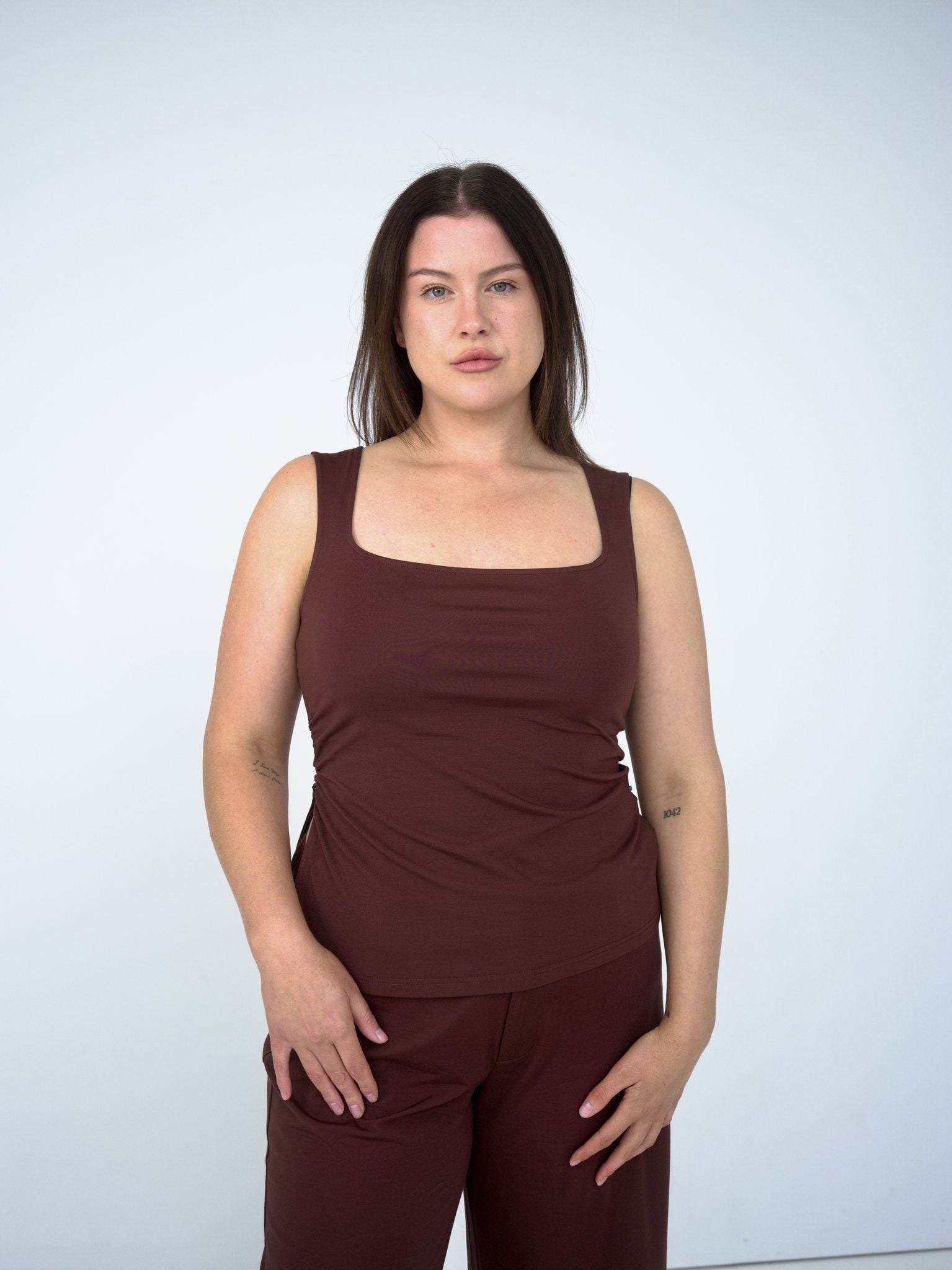 Ponte Roma Top — Chocolate