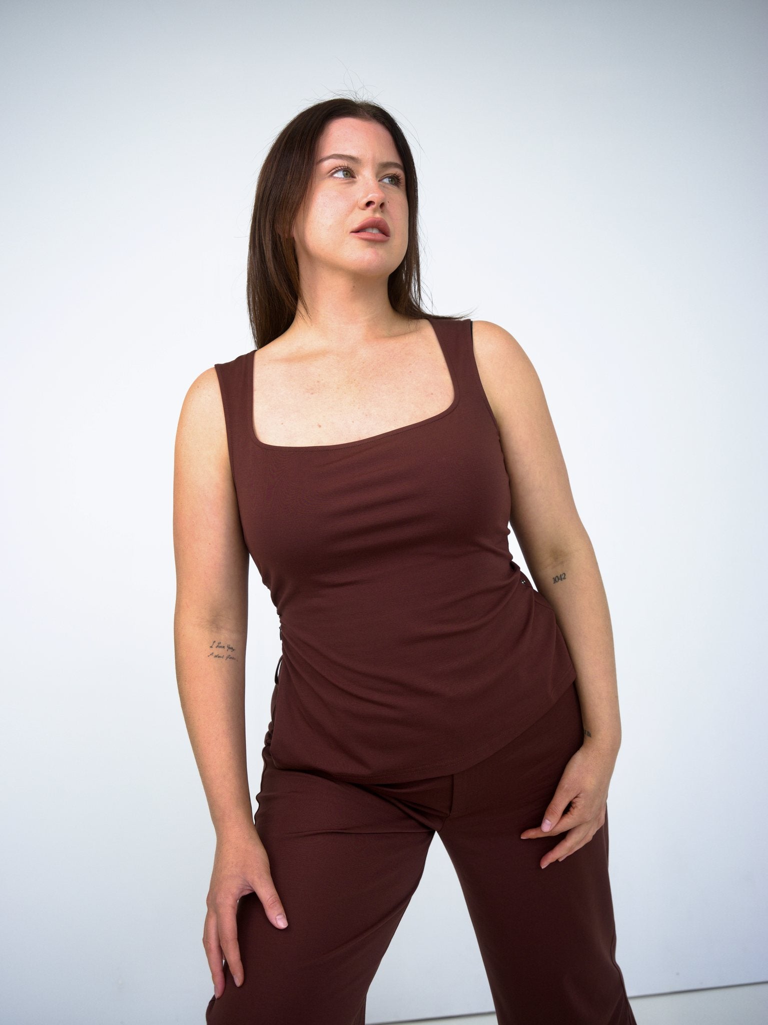 Ponte Roma Top — Chocolate