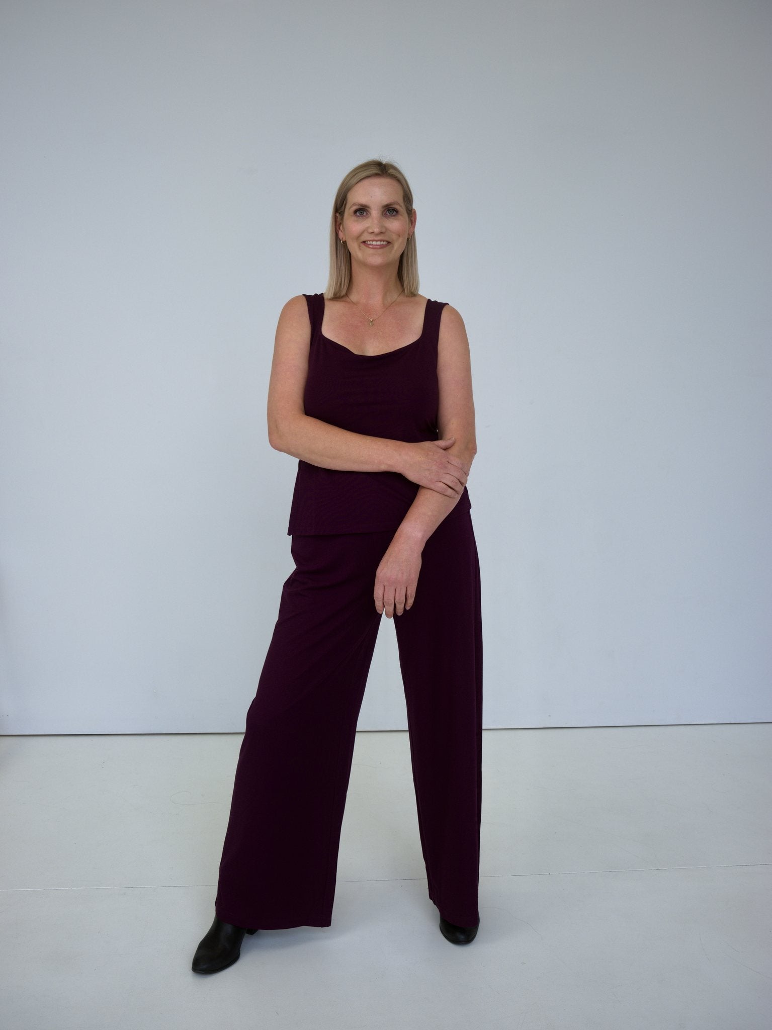 Ponte Roma Top — Plum
