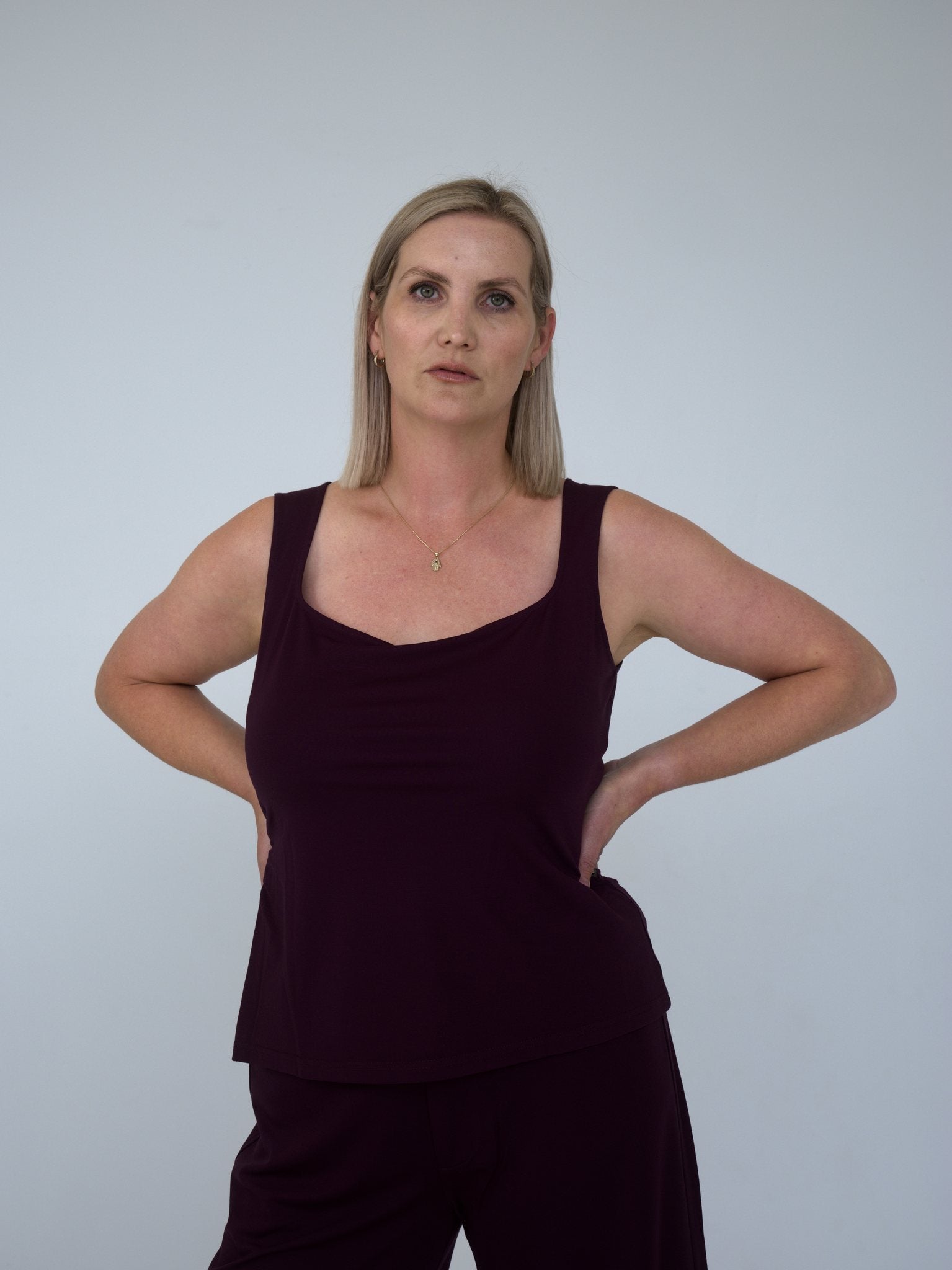 Ponte Roma Top — Plum