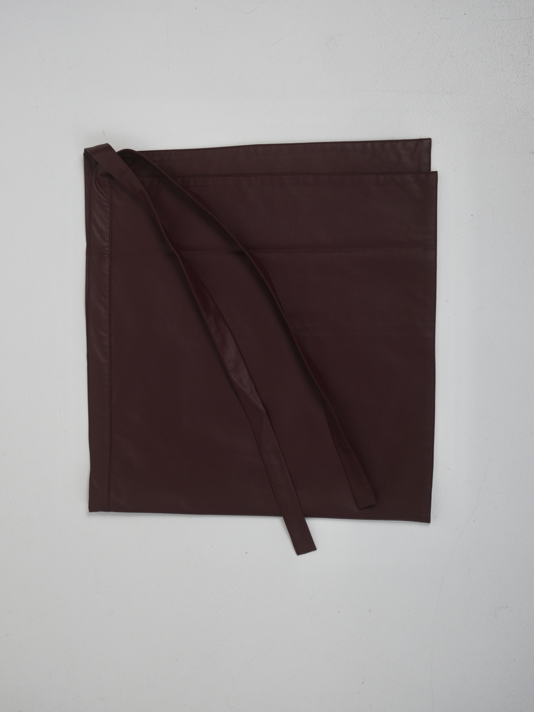 Plum Apron Skirt by EVELO