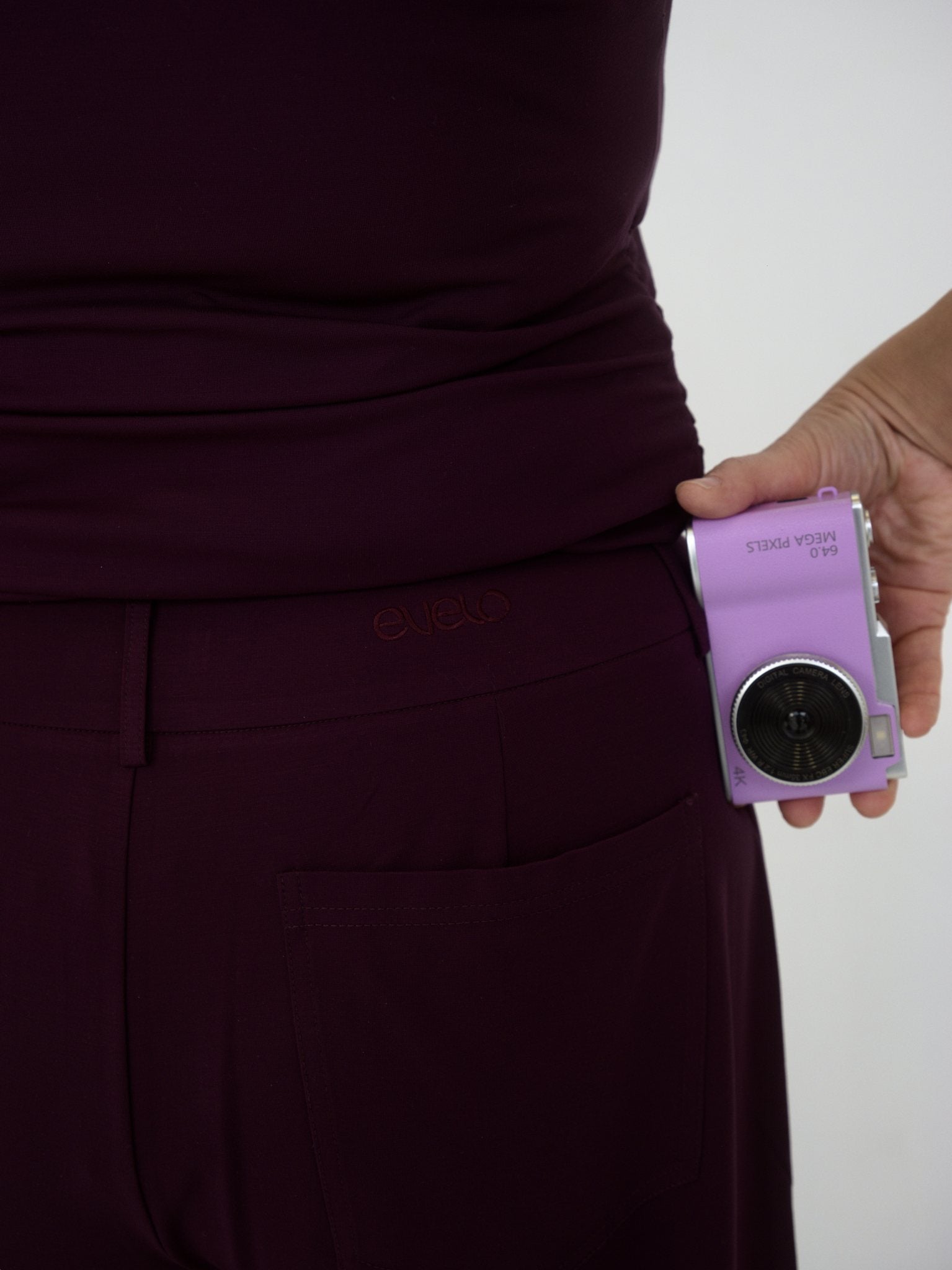 Ponte Roma Pant — Plum