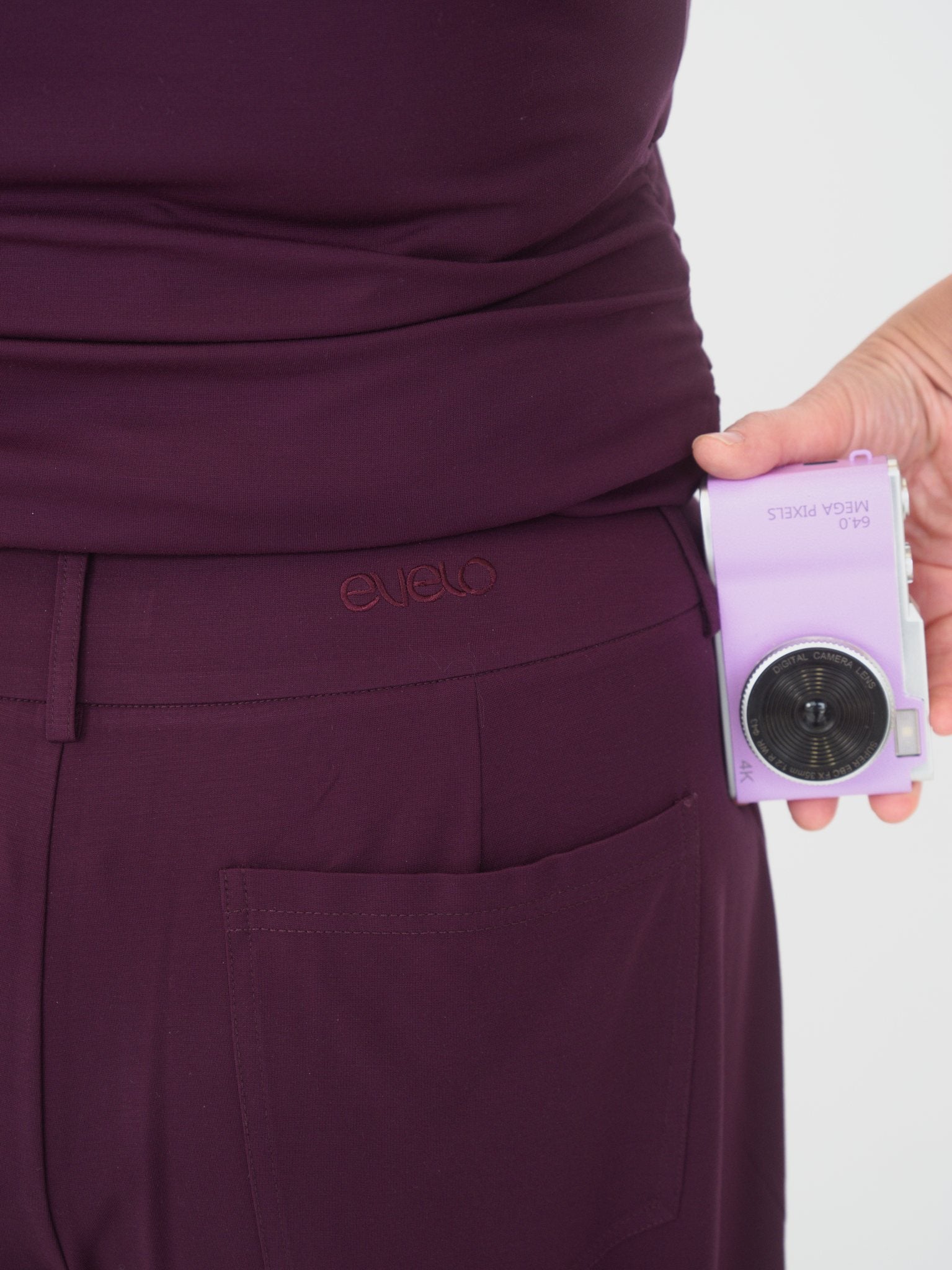 Ponte Roma Pant — Plum
