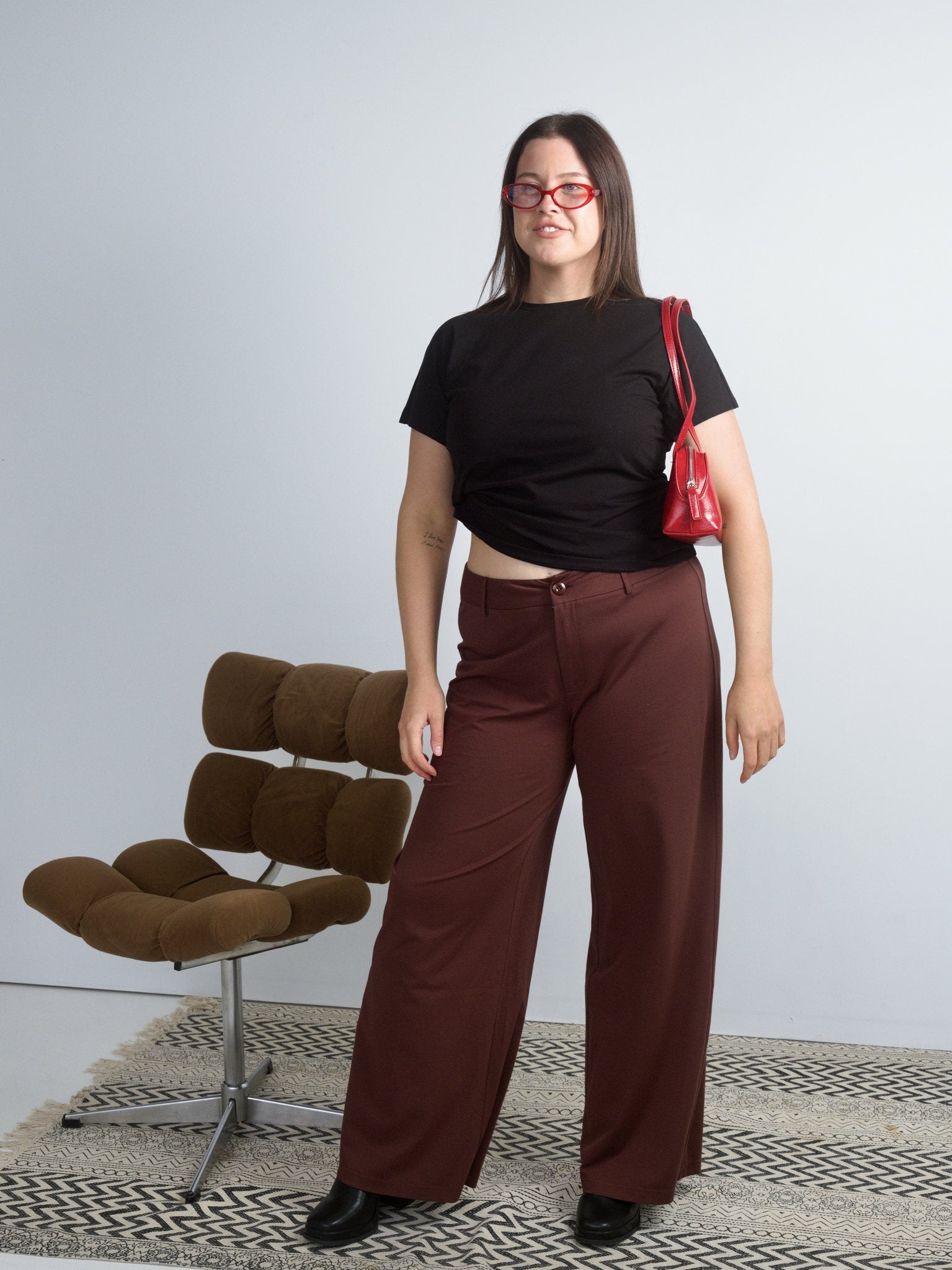 Ponte Roma Pant — Chocolate