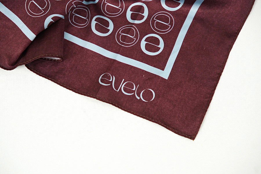 Merlot Crescendo – Vegan Silk Scarf, Australian-Designed Christmas Gift
