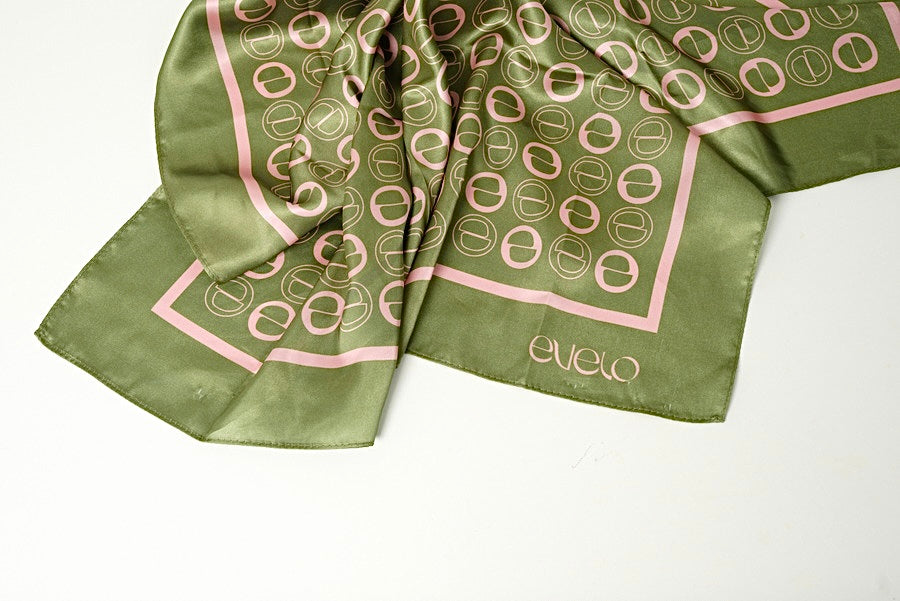 Olive Harmony vegan silk scarf Australia