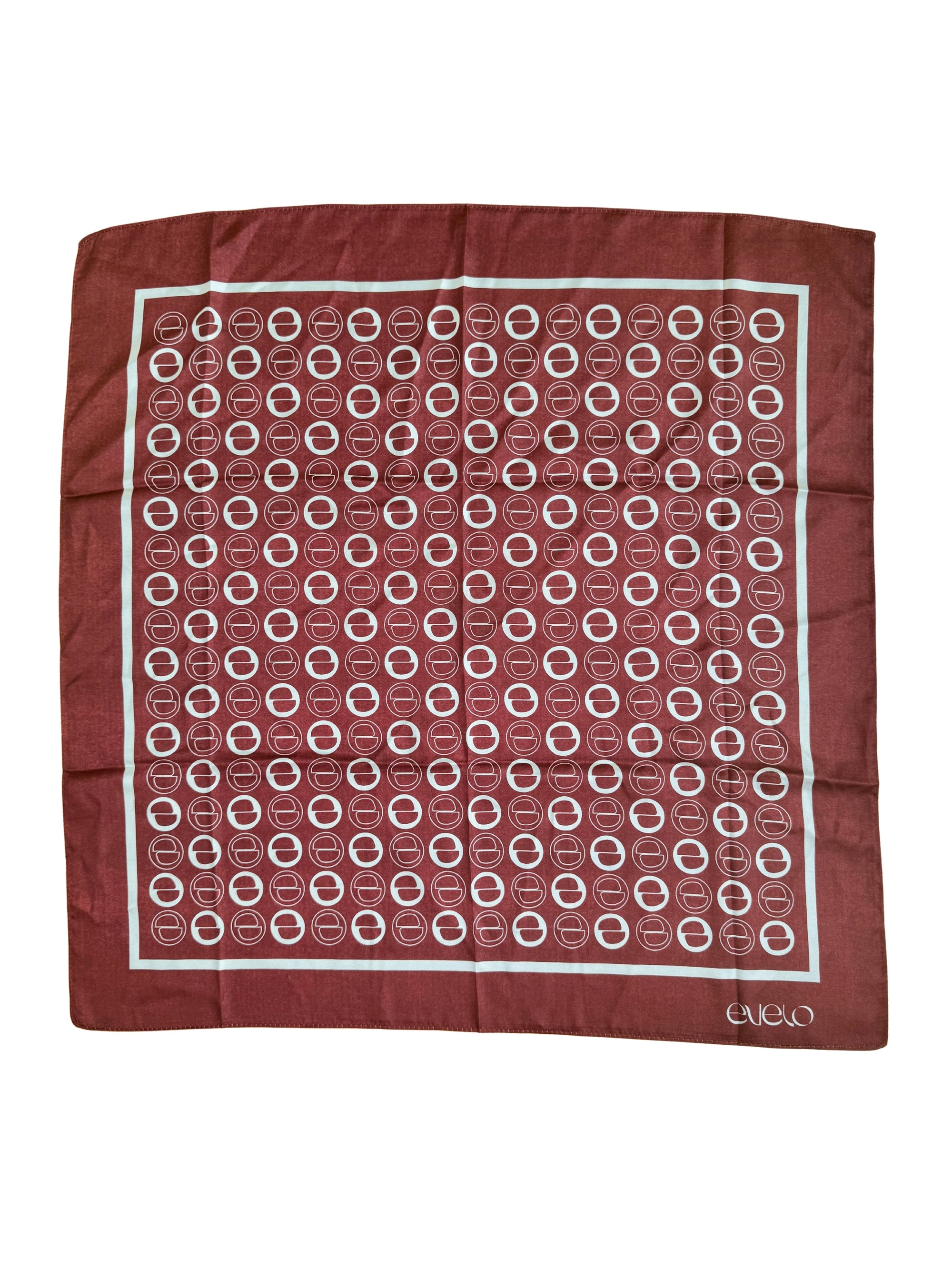 Merlot Crescendo – Vegan Silk Scarf, Australian-Designed Christmas Gift