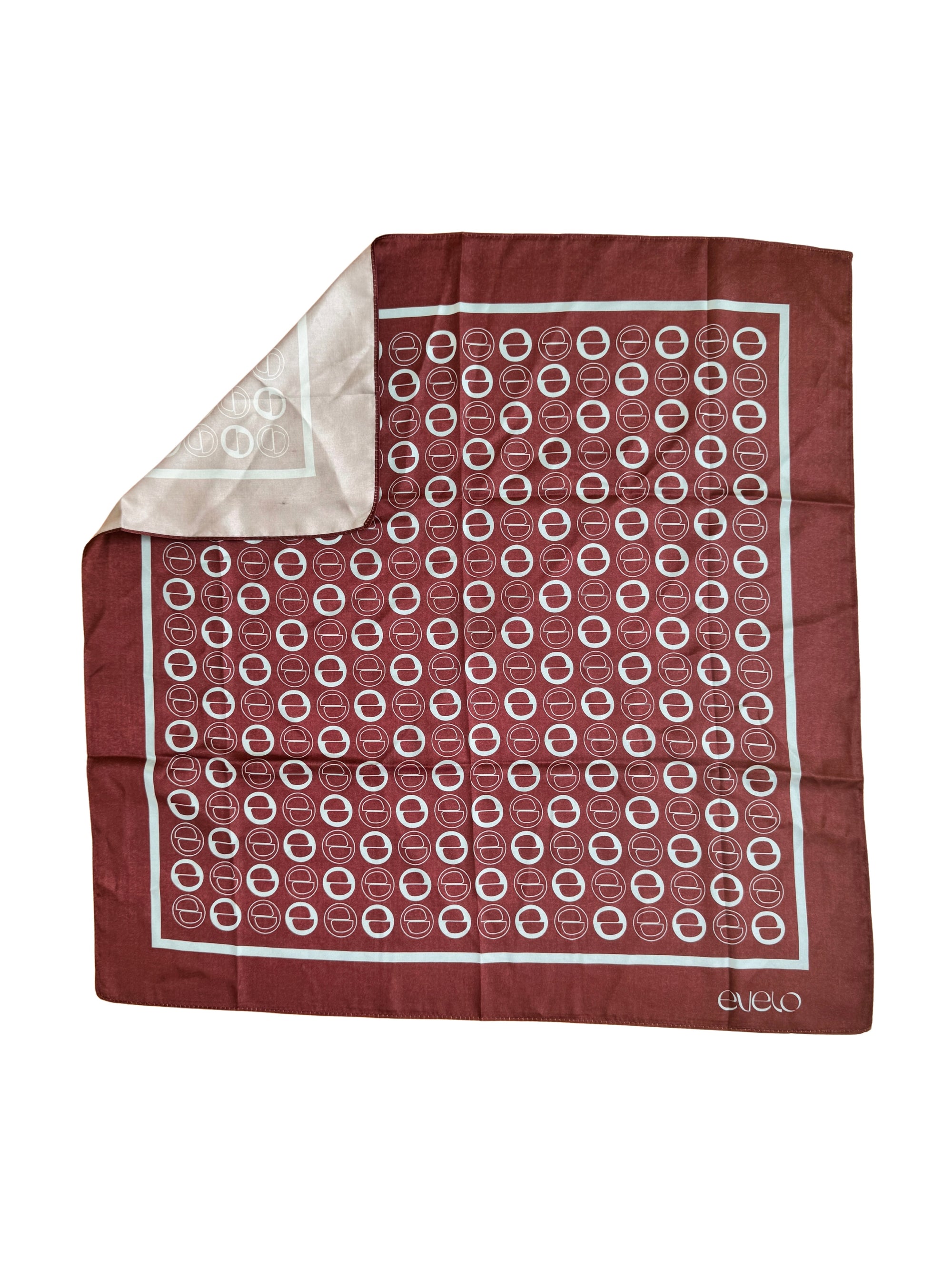 Merlot Crescendo – Vegan Silk Scarf, Australian-Designed Christmas Gift