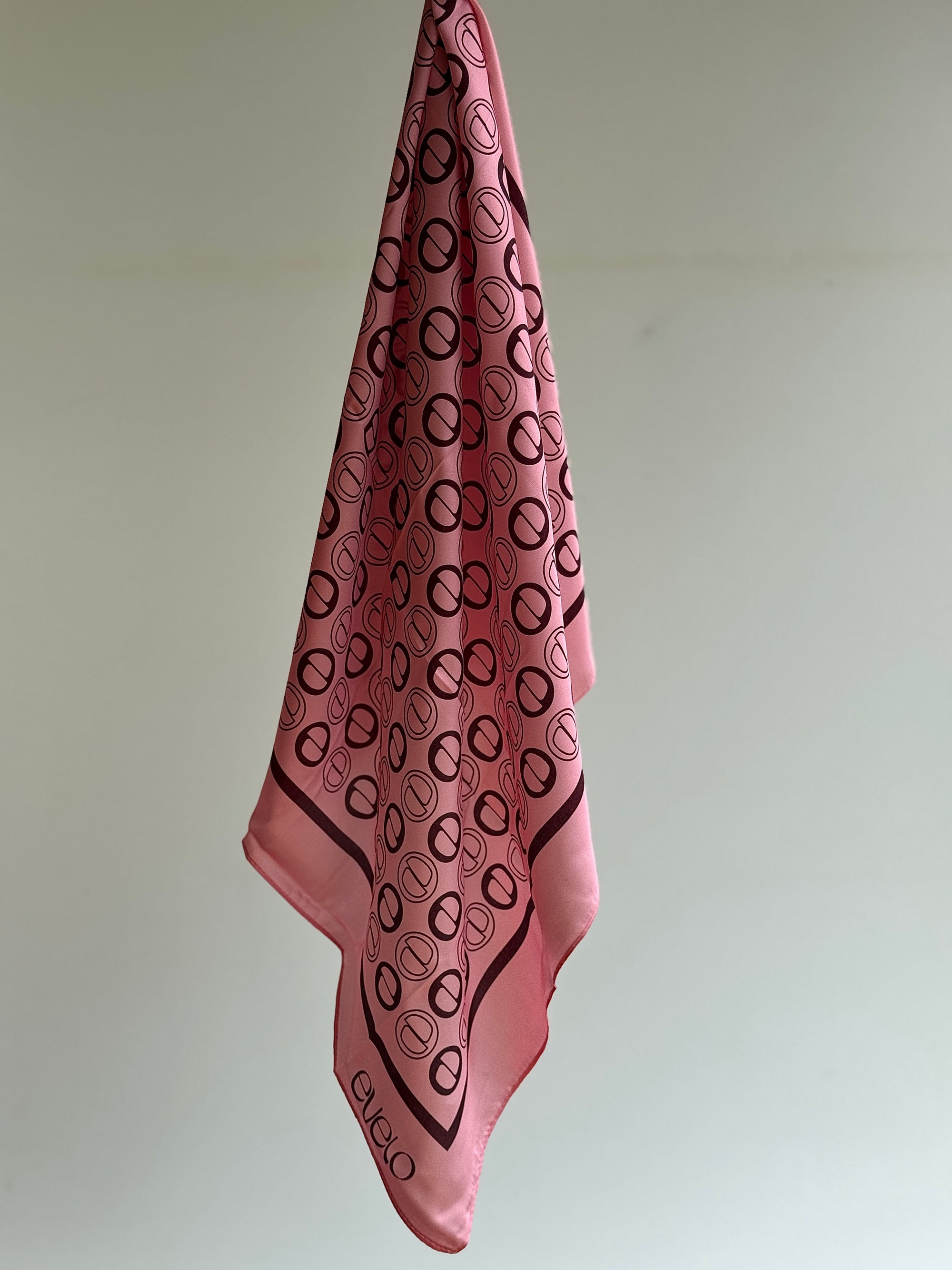 Candy Tempo pink vegan silk scarf Australia