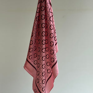 Candy Tempo pink vegan silk scarf Australia